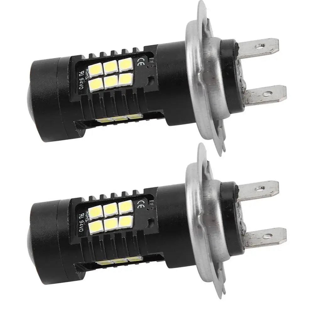 2 шт. 21 Вт 1200лм 21SMD светодиодный автомобильный головной светильник комплект ламп