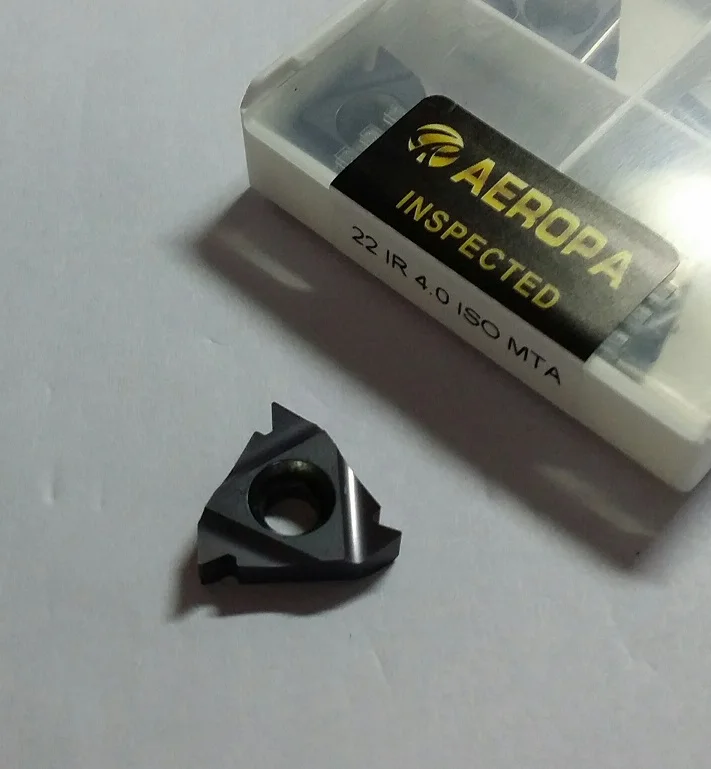 

22 IR 5.0 TR,Indexable Tungsten Carbide Threading Lathe Inserts for Threaded Lathe Holder