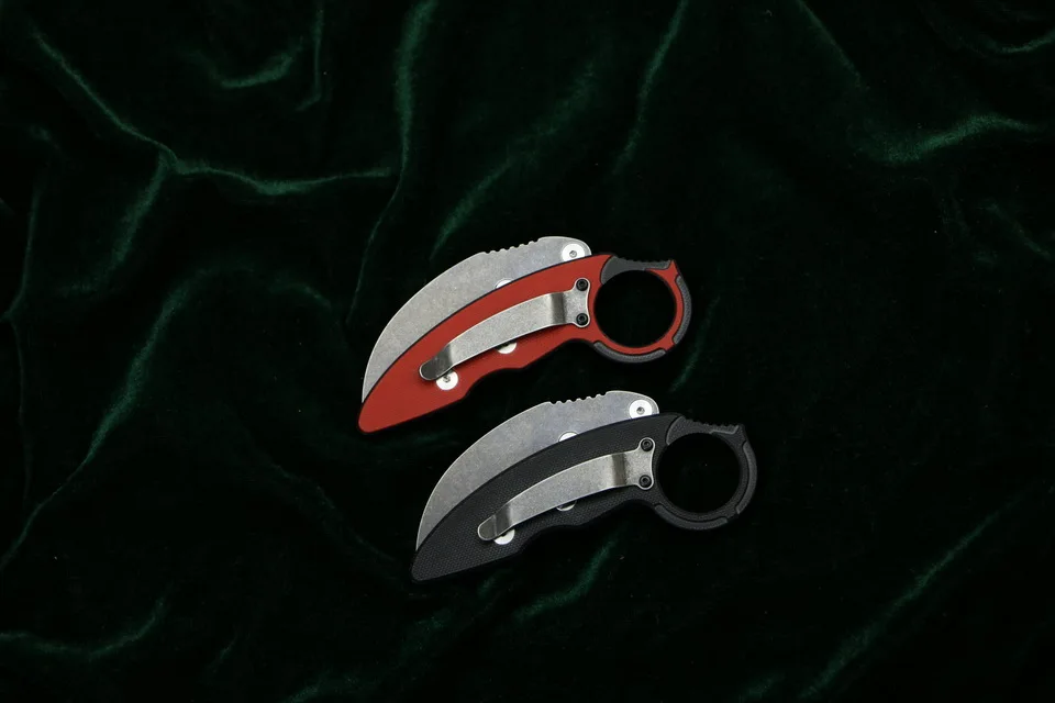 Складной нож Caswell 14C28N со стальным лезвием одна твердая ручка G10