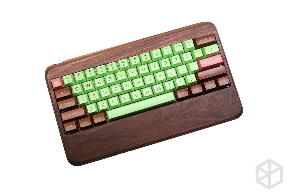Maxkey abs doubleshot keycap sa профиль matcha для механической клавиатуры gh60 poker 87 tkl 104 108 ansi iso 96 84