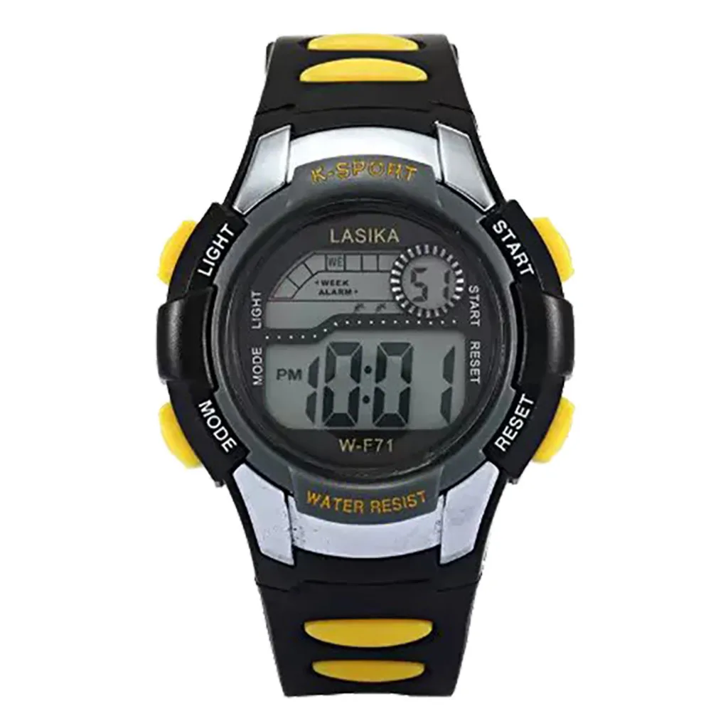 

KidsStudent Watch Multi Function Sports Electronic Alarm Clock Mens Military Style Waterproof Watches Relogio Sport Masculino