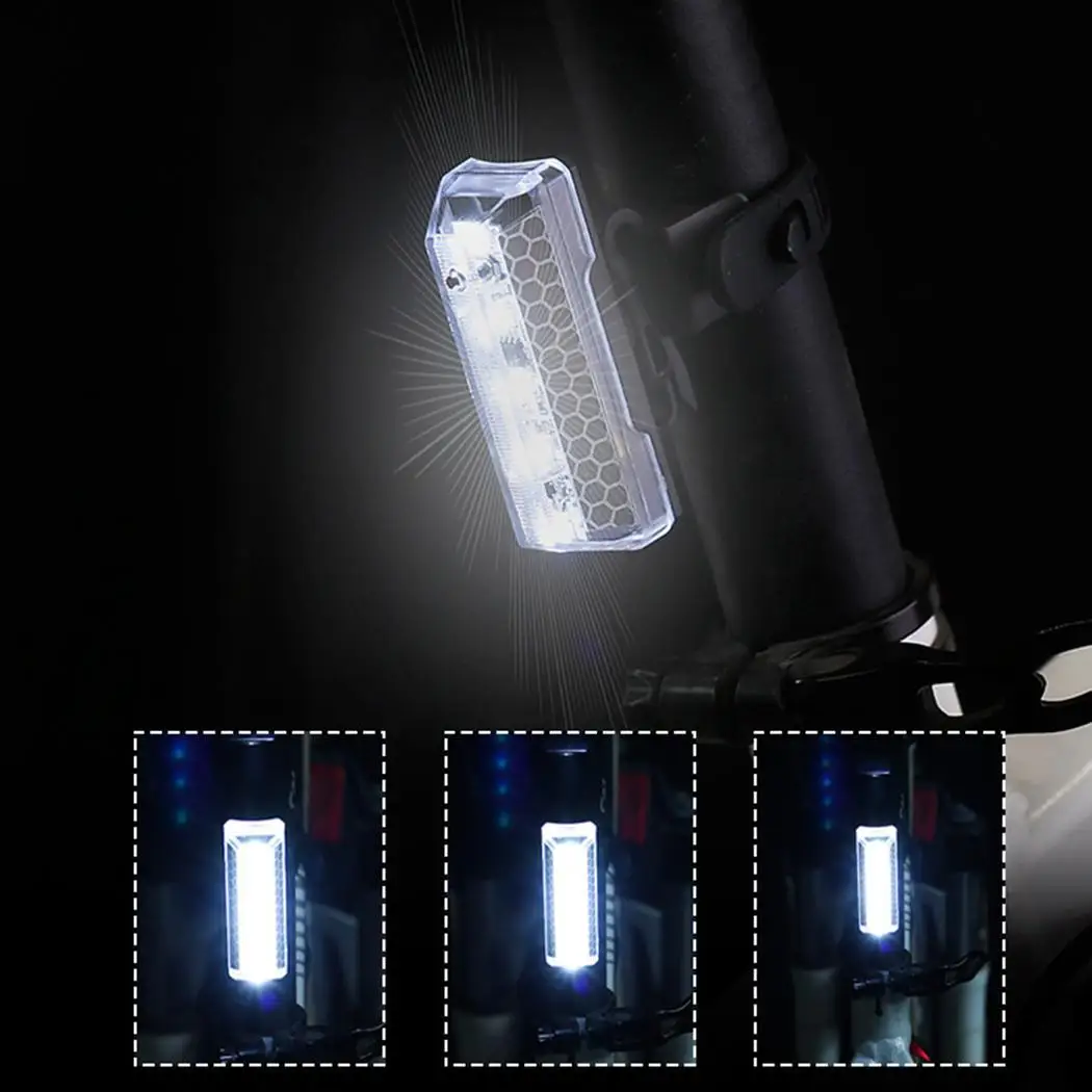 Светодиодный фонарь для езды на велосипеде USB перезаряжаемый водонепроницаемый