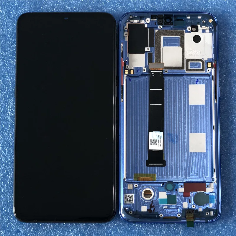 Axisinternational AMOLED ЖК-рамка для 6,3" Xiao mi 9 mi 9 mi 9 ЖК-дисплей с рамкой+ сенсорная панель дигитайзер