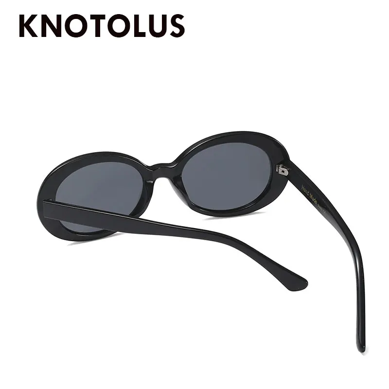Knotolus Cateye Для женщин солнцезащитные очки Классика Ретро Винтаж овальной формы для