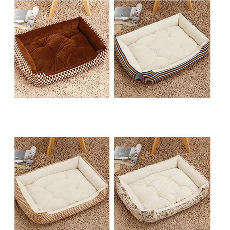 Модная мягкая кровать для собаки с леопардовым принтом плед лежак и кошки диваны