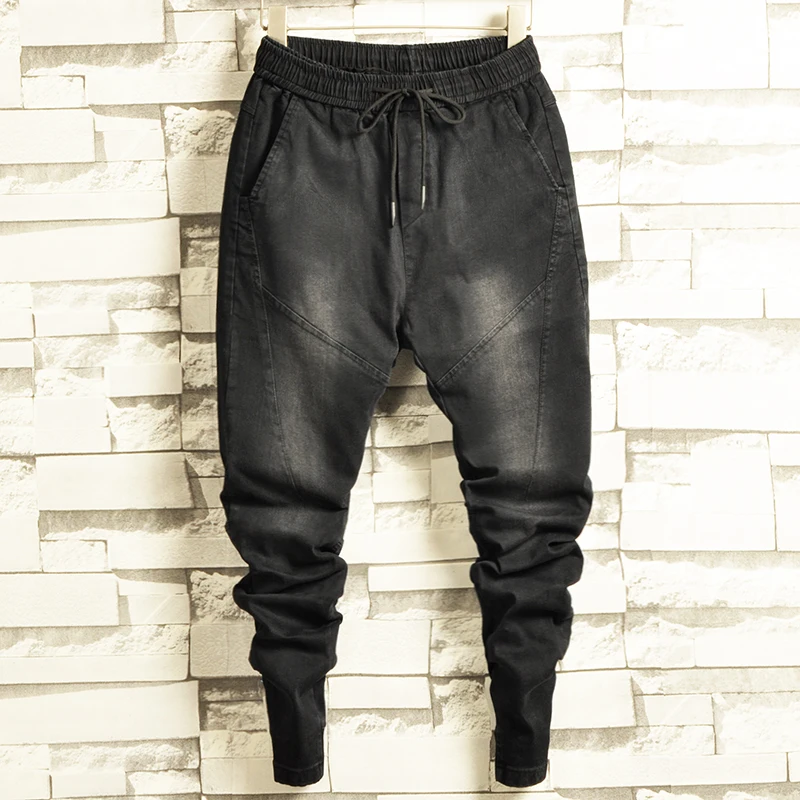 

Men's Side Pockets Cargo Harem Pants 2019 Hip Hop Casual Male Tatical Joggers Trousers Fashion Casual Streetwear Pants