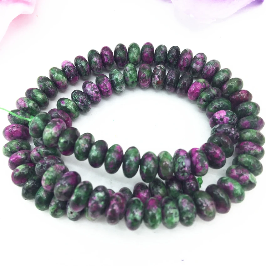 5 типов разноцветный красный зеленый камень овальная форма abacus rice в форме монет