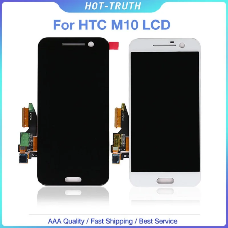 100% Протестировано 5 2 &quot2560x1440 для htc One M10 lcd сенсорный экран 10 дисплей дигитайзер