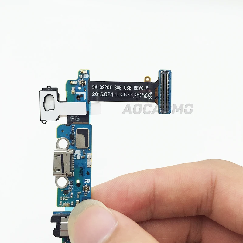 Зарядное устройство USB Aocarmo с портом для зарядки и гибким кабелем Samsung Galaxy S6