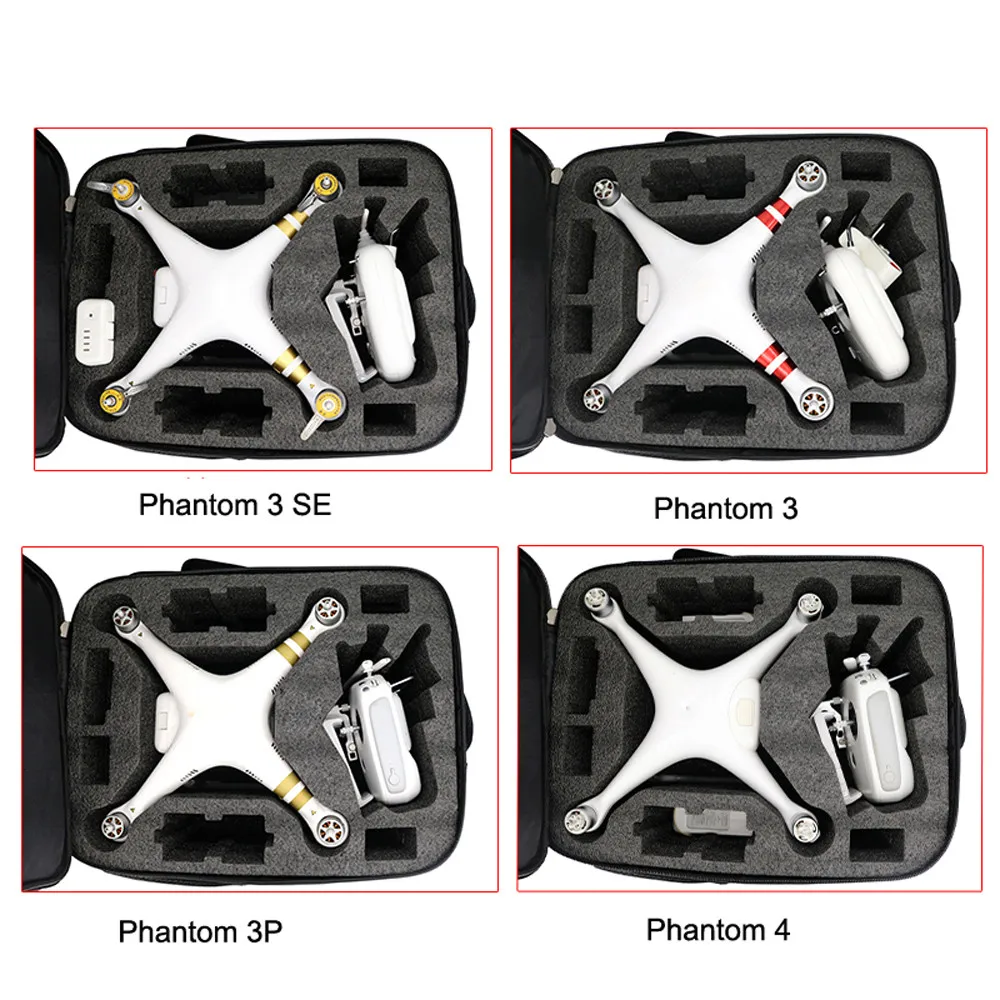 Чехол-рюкзак для дрона DJI Phantom 3S 3A 3SE 4A 4 4Pro 20 м | Электроника