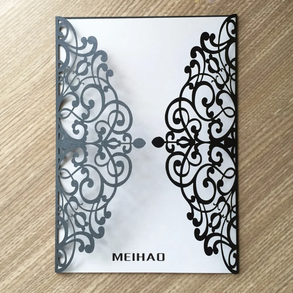 50 шт. свадебные пригласительные открытки|invitation card pcs|wedding invitation envelopesupplies party |