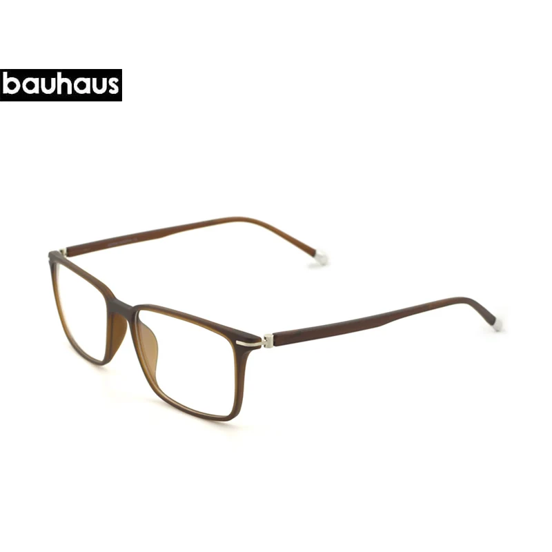 Bauhaus Limited Широкий Очки Рамки Полный Обода Мужчин Оптически с Храма ULTEM Большой