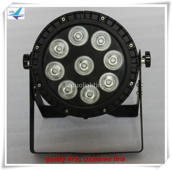 10 шт. IP65 наружная Свадебная вечеринка мыть свет led par 9x10w rgbw 64|led par|outdoor parled |