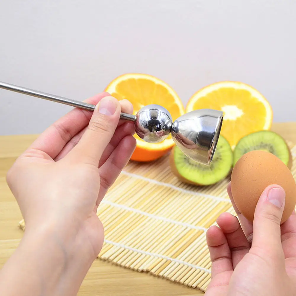 Яйцо Топпер ракушка резак открытие Открыватель вареная кухня сырье гаджеты из нержавеющей стали