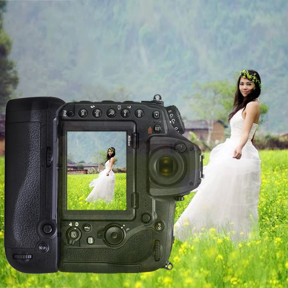 Batmax MB D18 D850 вертикальный держатель батарейного отсека для Nikon DSLR камер как работа