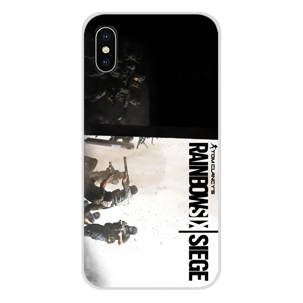 Аксессуары чехлы для телефонов rainbow six siege logo Xiaomi Redmi Note 6A MI8 Pro S2 A2 Lite Se MIx Max 2 3 Oneplus