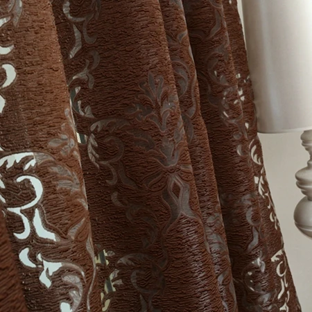 Dark Brown LOZUJOJU, современные занавески для кухни, готовые занавески, на заказ, на окно, для гостиной, штора, панель, балкон, белые занавески - Цвет: Dark Brown