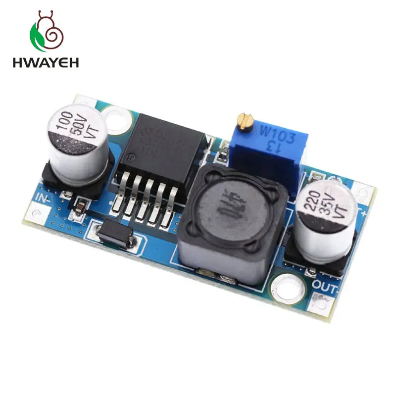 1 шт. высокое качество 3A Регулируемый DCDC LM2596 LM2596S вход 4V 35V Выход 23 V 30V dc понижающий