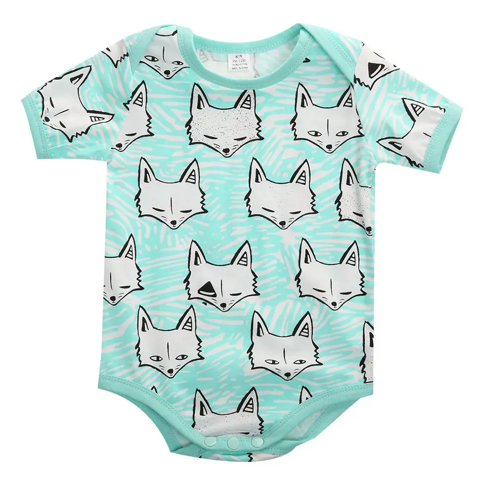 Одежда для новорожденных мальчиков и девочек летний Боди с короткими рукавами