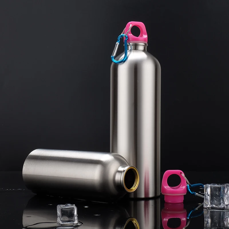 Спорт на открытом воздухе Из Нержавеющей Стали Бутылки с Водой 800 мл 500 Ботелья