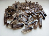 14 lb natural smoky lemurian seed quartz crystal point specimen