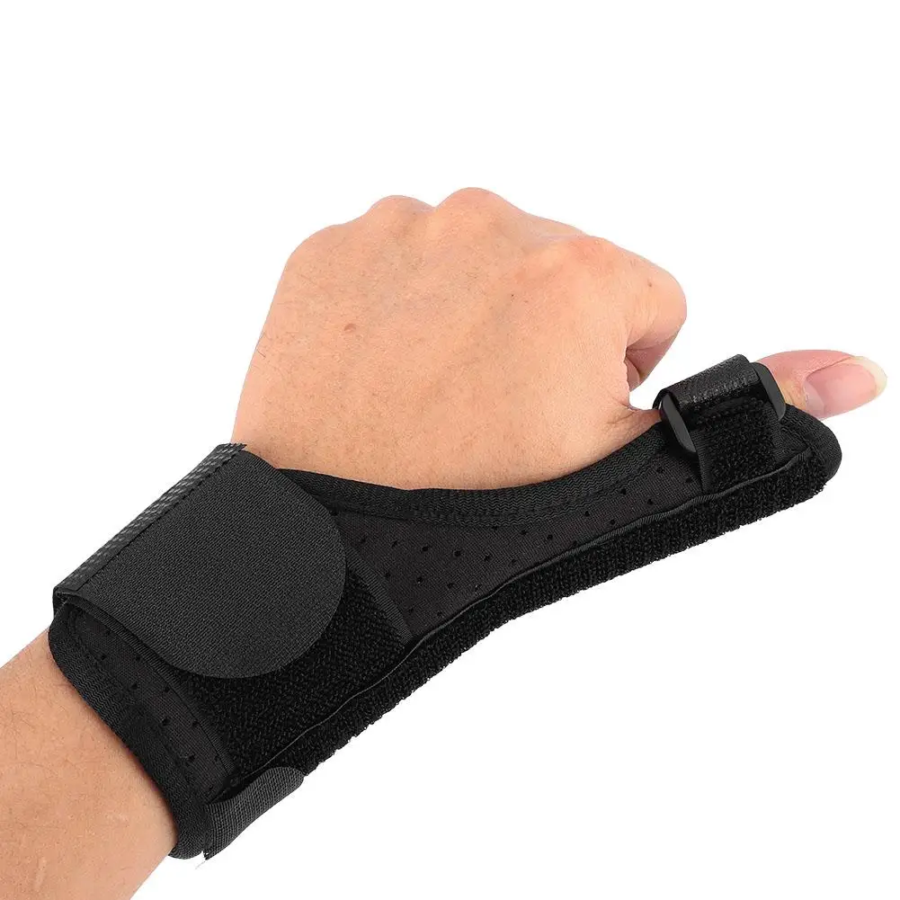Бандаж на большой палец фиксатор запястья руки фиксатор Sprain шарнир фиксированная коррекция оболочка Браслет Фиксатор большого пальца поддержка s