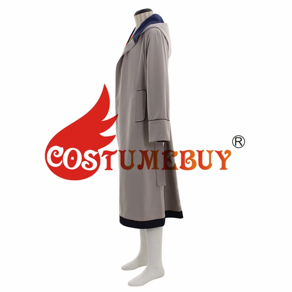 Costumebuy сериала "Доктор Кто" костюм для косплея пиджак 13th доктор Джоди Для женщин Косплэй Тренч для Хэллоуина Костюм Любой Размер L920
