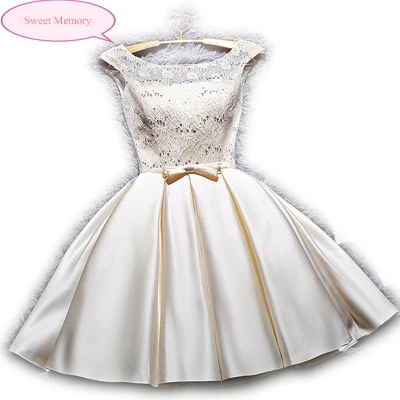 Свадебные платья Sweet Memory для сестер красные белые цвета шампанского серые