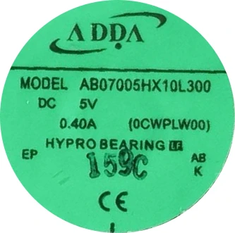Новый вентилятор охлаждения ЦП для ноутбука радиатор DELL KSB06105HA BD49 ADDA AB07005HX10L300