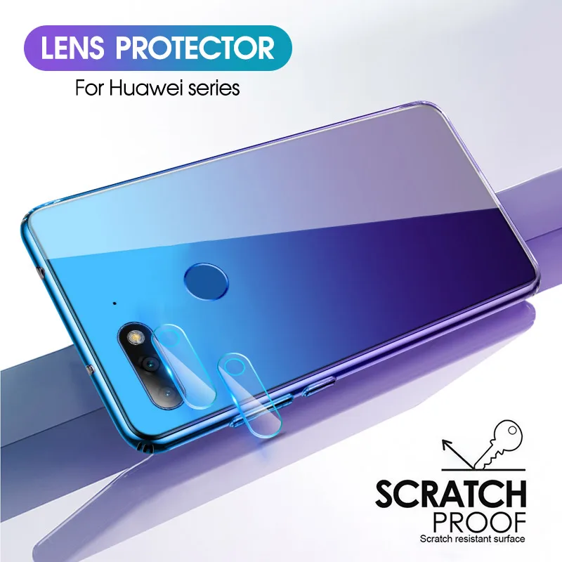 Закаленное стекло для объектива камеры Защита экрана Huawei Y9 Y6 Y5 Prime 2018 Y7 Pro 2019