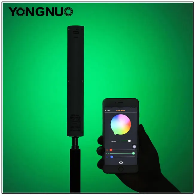 YN60 Pro RGB светодиодный светильник для заливки ледяной фотосъемки ручной