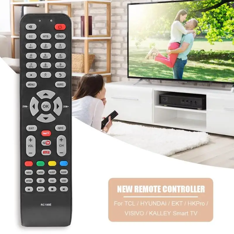 Новый Сменный пульт дистанционного управления 06 519W49 C005X для TCL/HYUNDAI/Markt/HKPro/VISIVO