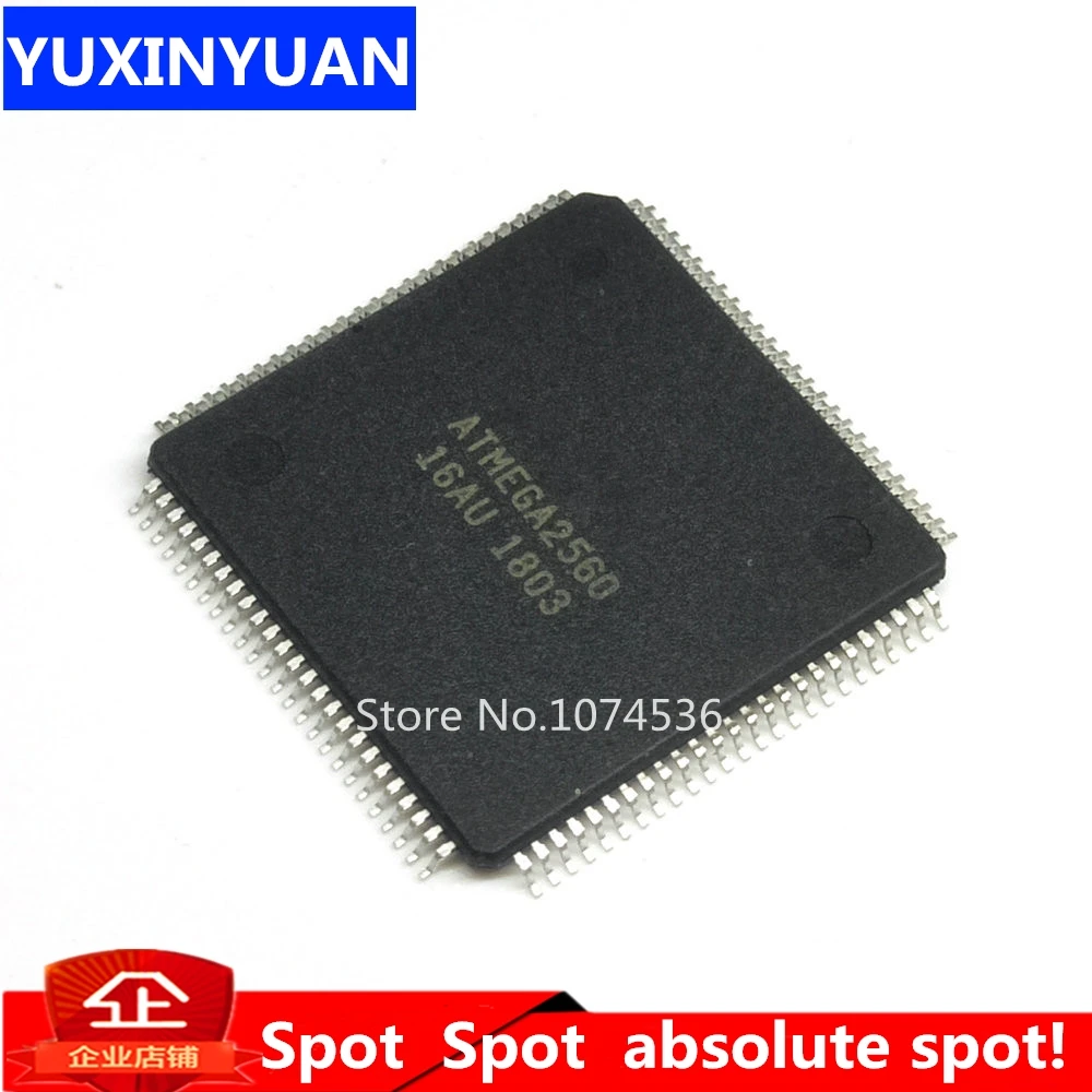 Флэш память ATMEGA2560 16AU TQFP100 IC MCU 8BIT 256KB 100TQFP 1 10 шт.|Интегральные схемы| |