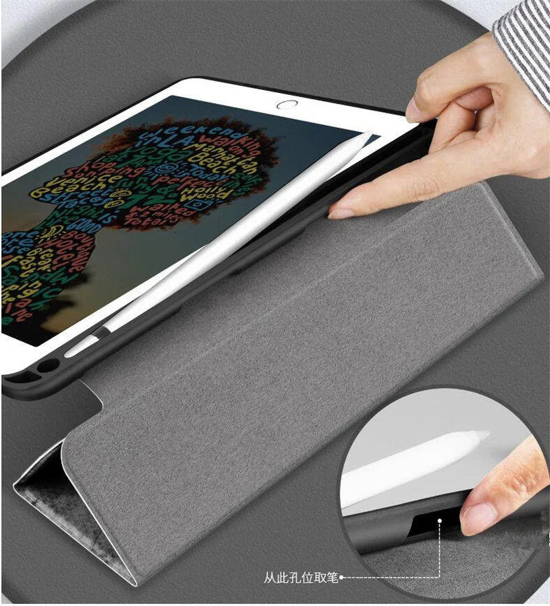 Для iPad Pro 10,5 чехол для iPad Air чехол Funda с держателем карандашей противоударный смарт-Обложка для планшета для iPad Air 3 10," Чехол