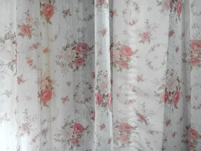 Шторы для детей домашние занавески дочки розовые тюлевые шторы с цветами