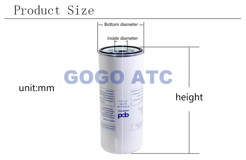 Высококачественный маслогазовый сепаратор LB962/2 для винтового воздушного