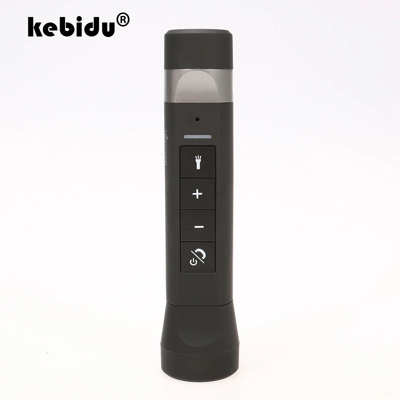 Kebidu портативный bluetooth динамик многофункциональные Стереодинамики с фонариком