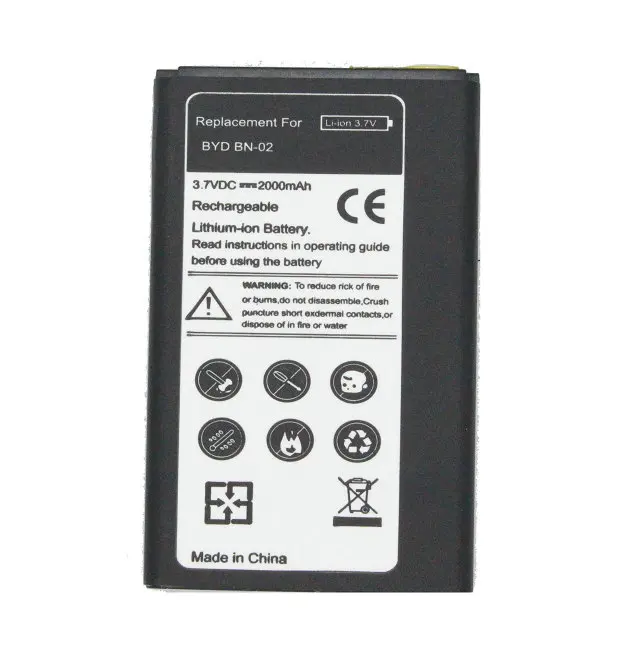 1x2000 мАч BYD BN 02 / BN02 литийионный Аккумулятор для Батарея Nokia XL 4G RM 1061 1030 1042