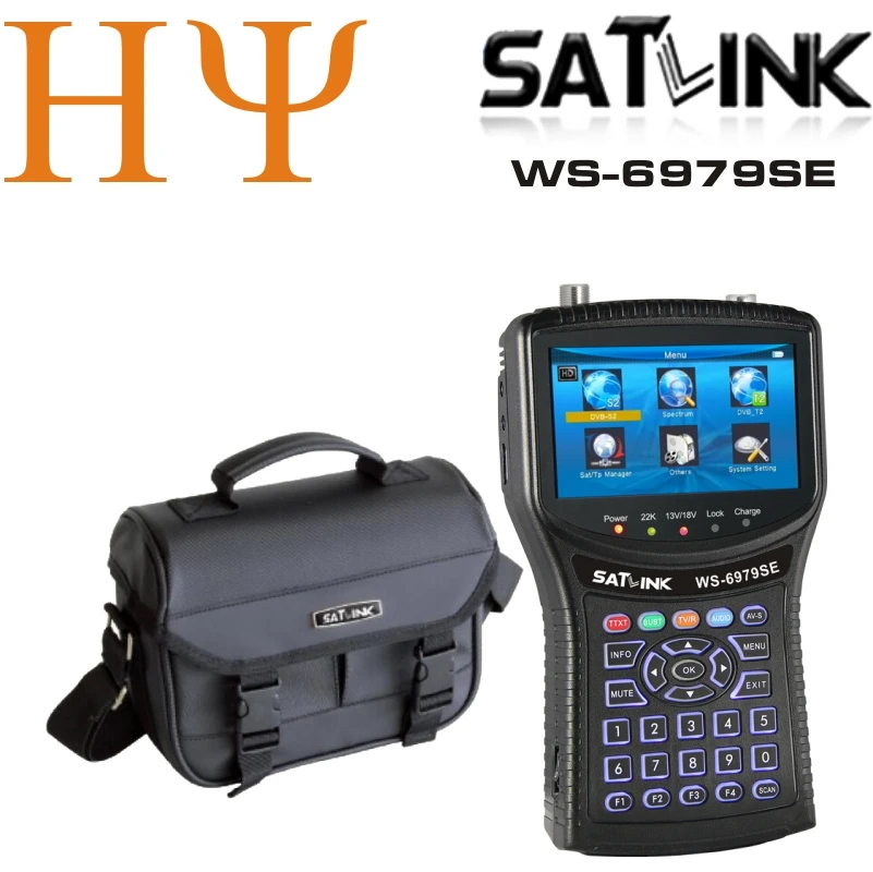 Оригинал Satlink WS 6979SE DVB S2 T2 MPEG4 HD комбо спектр спутниковый счетчик ws6979se|meter fuel|meter