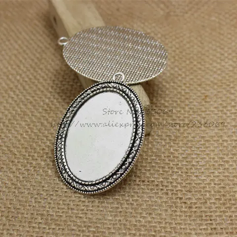 (10 шт./лот) металлическая Камея в античном стиле диаметр 30*40 мм 40*54 | Украшения и