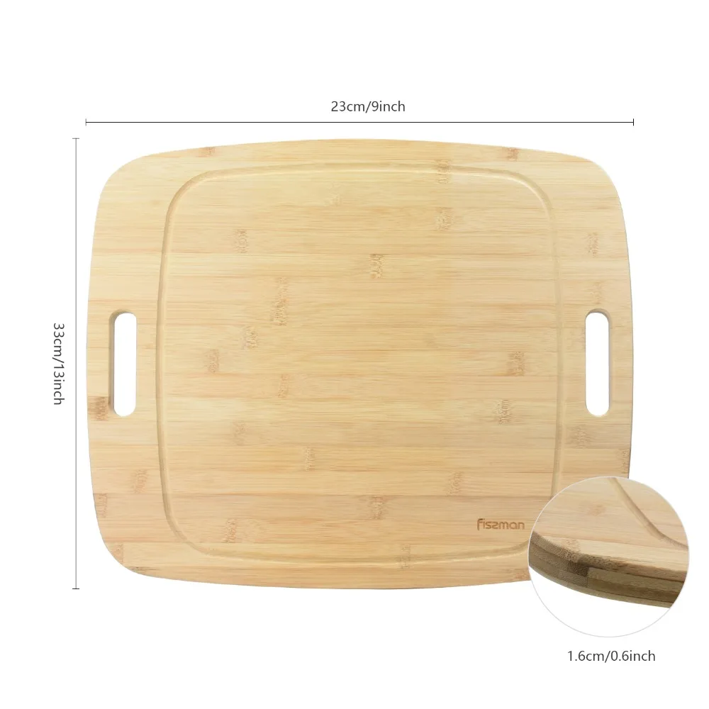 FISSMAN 49 см бамбуковая разделочная доска экологически чистый разделочный