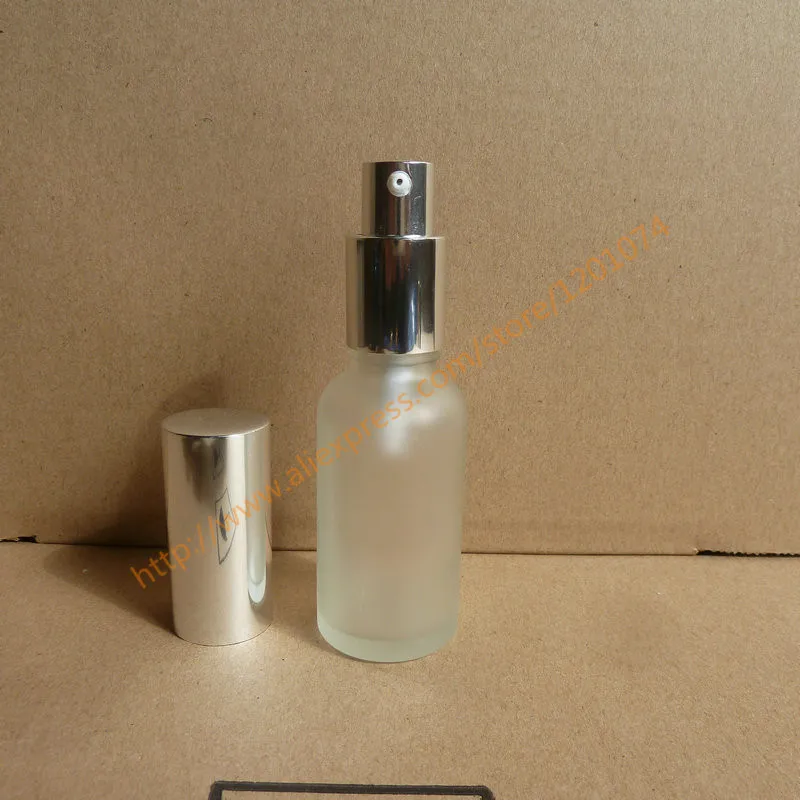 30 мл синий/прозрачный/зеленый/коричневое матовое стекло флакон для лосьона с