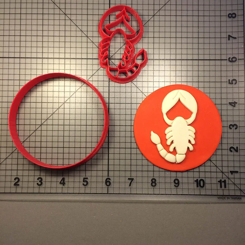 Созвездие серии резак для печенья мастики кекс топ на заказ 3D Печатный Скорпион