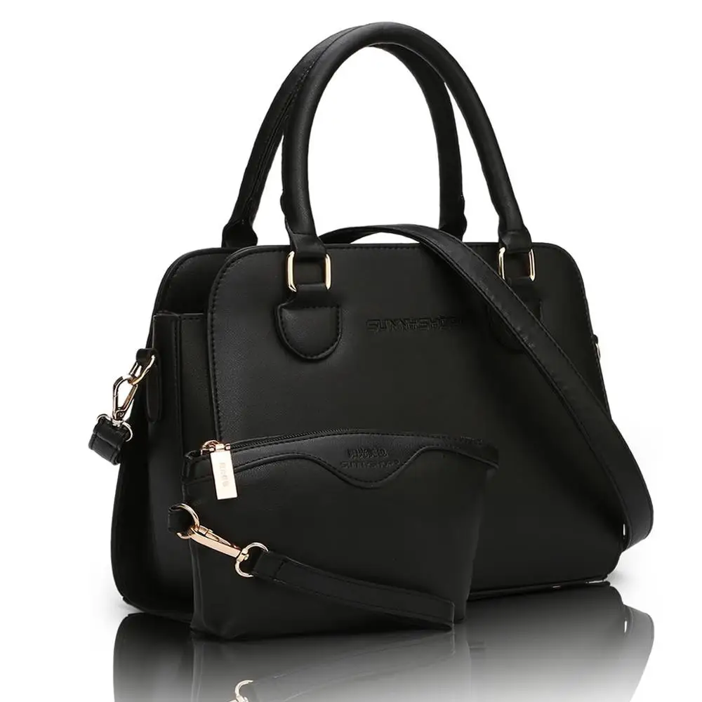 Высокое качество 2 сумки/комплект женские сумки через плечо высококачественные