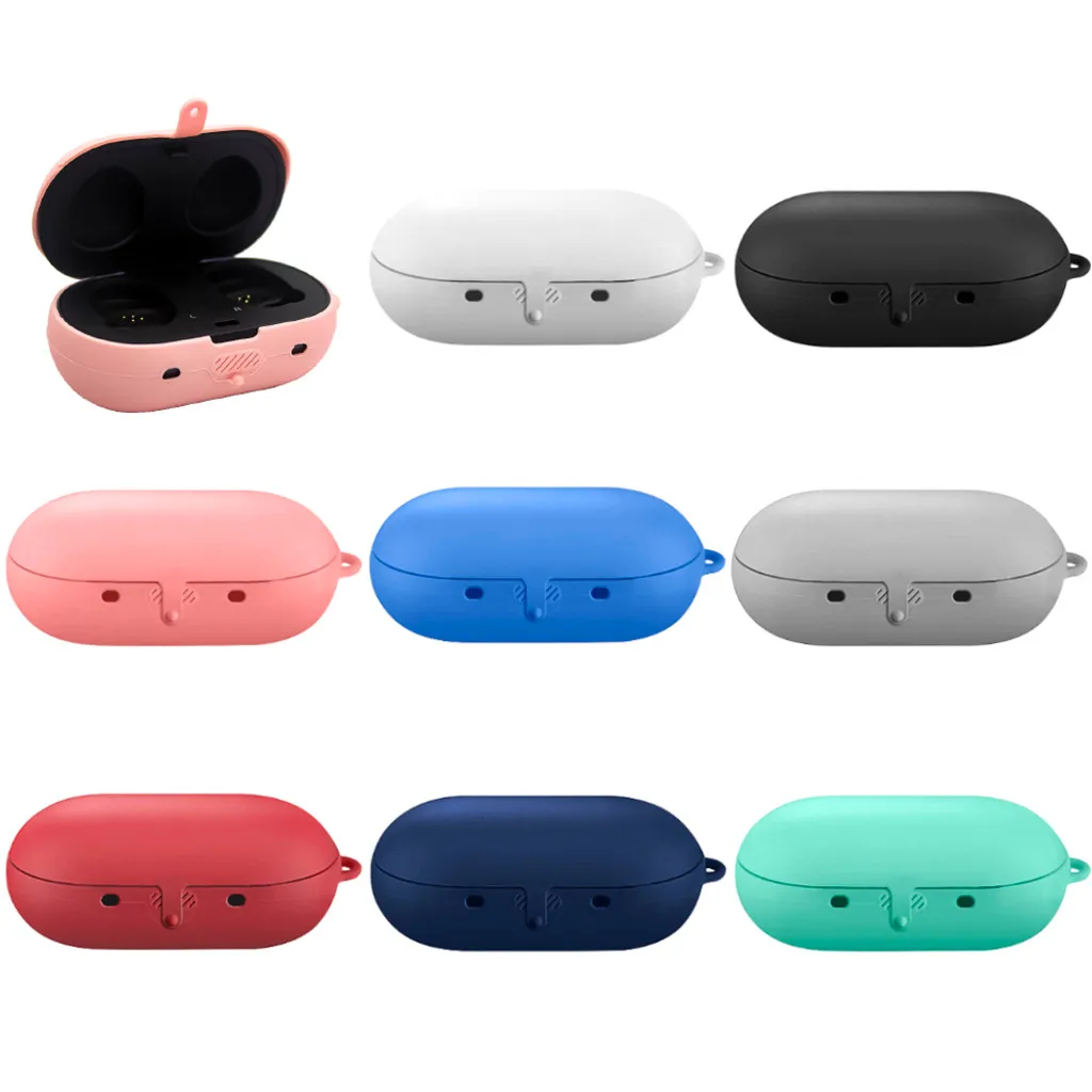 Защитный чехол кожаный для Bluetooth-гарнитуры наушников Gear Icon X 2019 яркий силиконовый