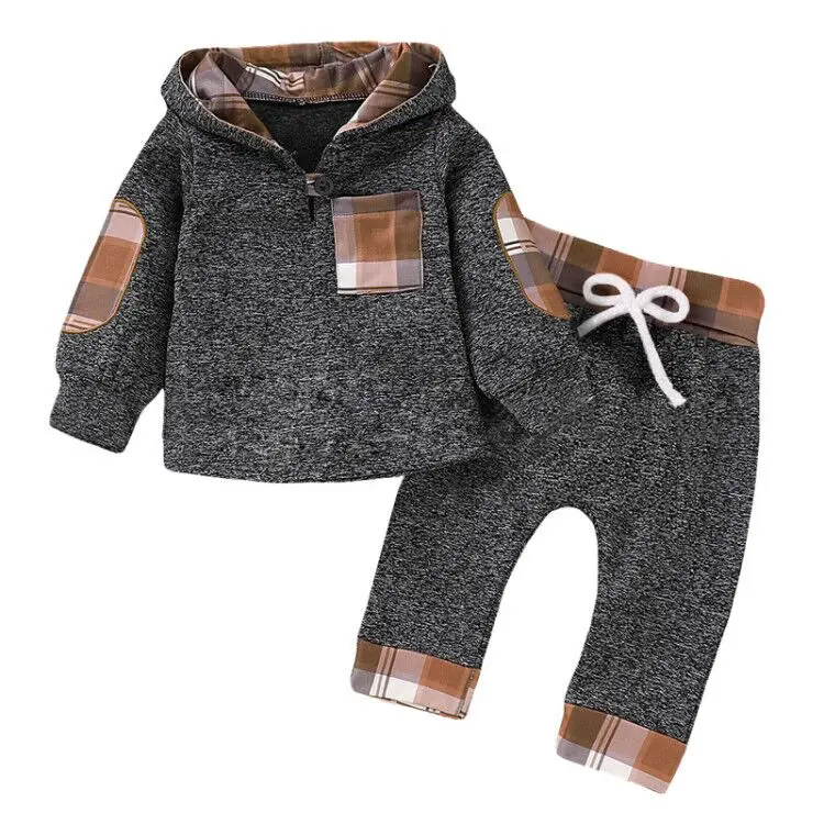 Toddler Boy Clothes Sets Newborn Baby Boys Autumn Long Sleeve Outfits Suits Costume For Kids Children Clothing 2Pcs |