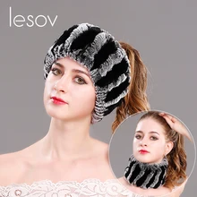 Шапки ушанки Lesov для женщин с двойным использованием осенне