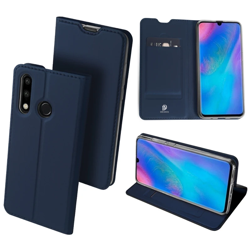 Оригинальный Dux Ducis Pu кожаный чехол для Huawei P30/ P30 Lite Coque Роскошный тонкий флип