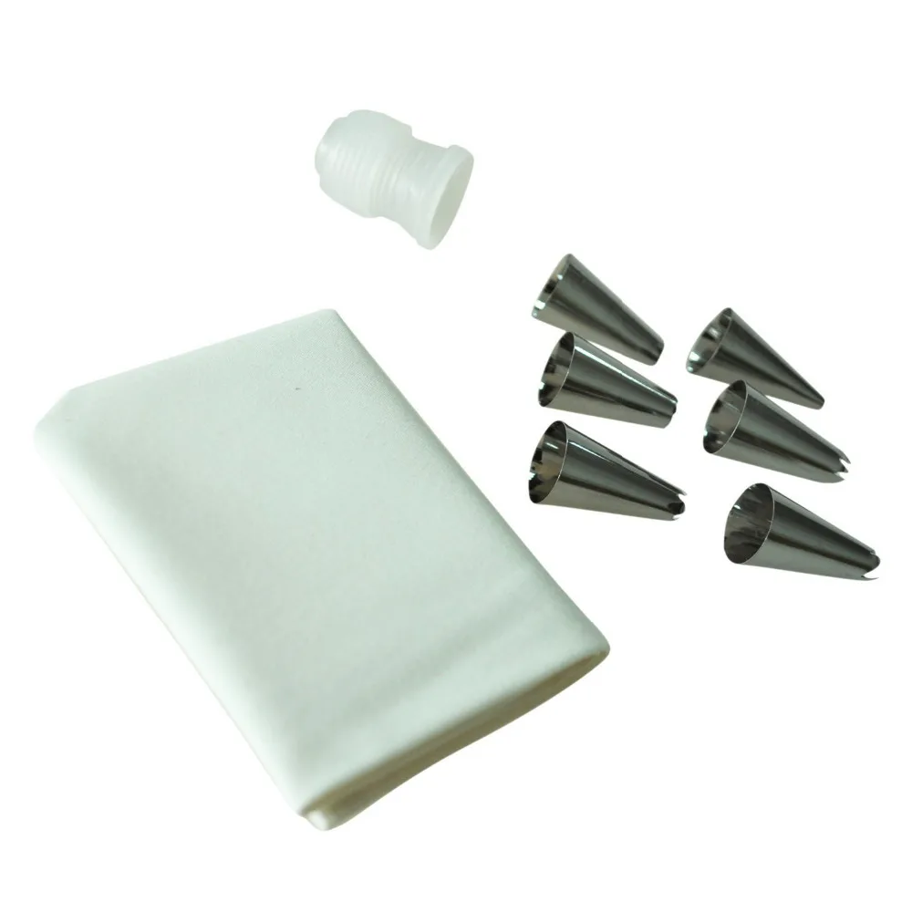 8 шт. Кухонные Принадлежности Обледенение Трубопроводы Крем ткани Кондитерский