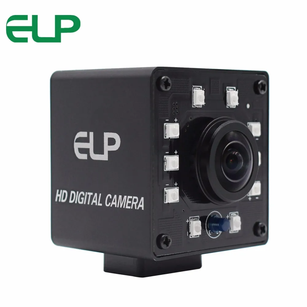 1.3MP панорамный вид рыбий глаз мини USB камера CMOS AR0130 ночное видение IR Cut CCTV